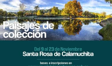 Santa Rosa de Calamuchita organiza el 3ª encuentro de Pintores Paisajistas virtual