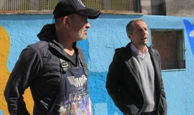 Se suman nuevos murales de Mario Lange en diferentes puntos de la ciudad
