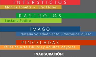 Se inaugurarán cuatro muestras simultaneas en el Centro Cultural 